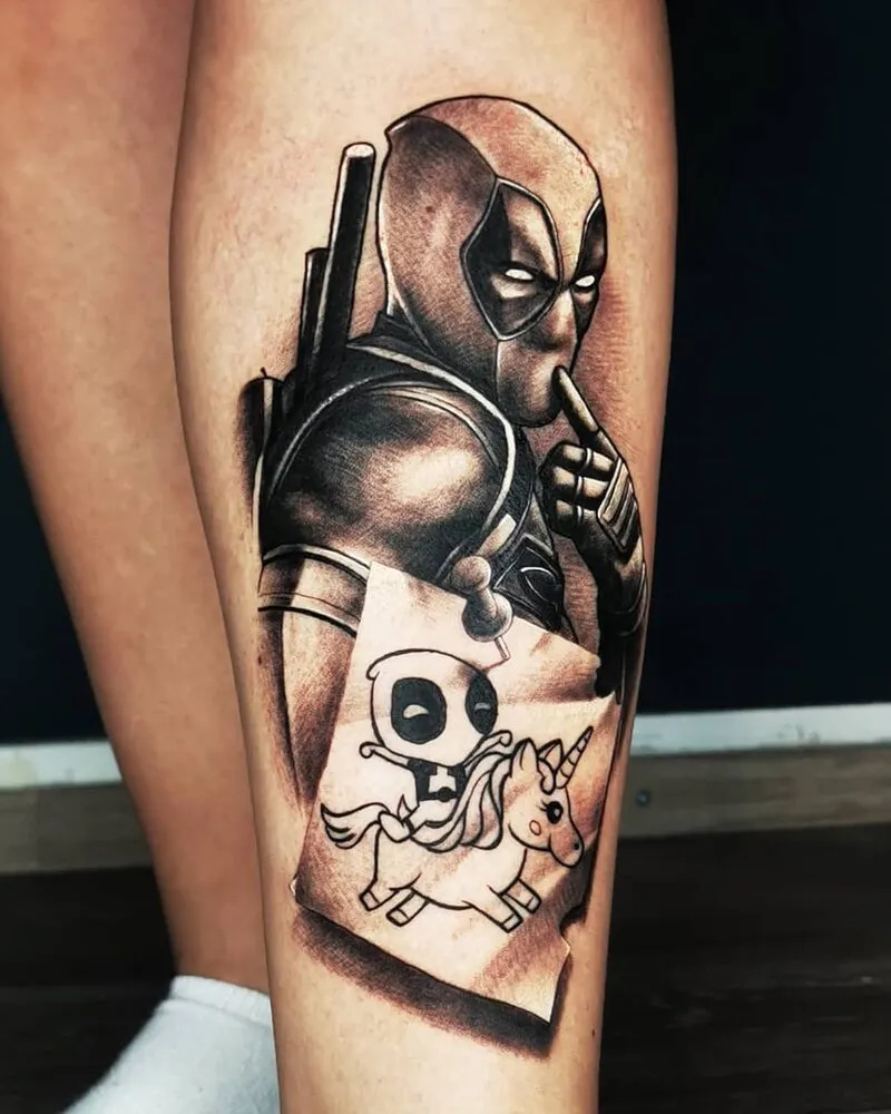 Deadpool tatuointi